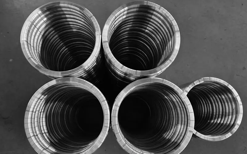 What are the application ranges of flange octagonal gasket rings?